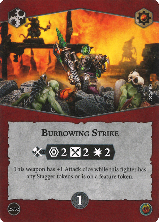 Burrowing Strike